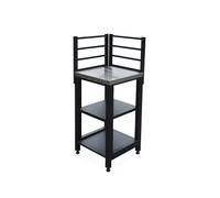 swe uisine extérieure en Acier L48.5cm avec 2 étagères de Rangement