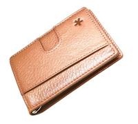 Swear Brands Portefeuille fin avec pince à billets | Portefeuille minimaliste pour homme avec blocage RFID | Portefeuille fin avec poche avant pour homme | Portefeuille de qualité supérieure à deux