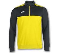 Sweatshirt Joma Winner Half Zip jaune noir - L