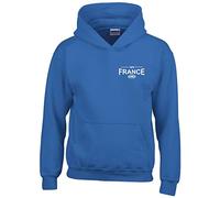 Sweat à capuche 100 % France Six Nations Rugby Badge, bleu marine, S