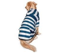 Sweat à capuche 2XL pour chien avec drapeau grec chaud et léger, adapté pour les animaux de compagnie à porter en automne et en hiver