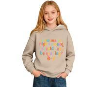 Sweat à capuche 67 pour enfants 6 7 pull filles garçons Six Seven Modern Kids Sweat à capuche imprimé à pois en tissu éponge confortable pour grands enfants 13-14 ans