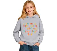 Sweat à capuche 67 pour enfants 6 7 pull filles garçons Six Seven Modern Kids Sweat à capuche imprimé à pois en tissu éponge confortable pour grands enfants 13-14 ans