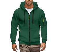 Sweat à capuche à fermeture éclair pour homme, coupe ample, couleur unie, dessin animé, mignon, pull à capuche pour femme, esthétique, travail, cool, tendance, forêt occidentale, graphique doux Y2K