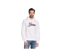 Sweatshirt Ã capuche Guess Beau Blanc M