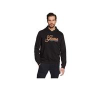 Guess - Sweat à Capuche Homme Élégant - Homme - Sweatshirts et sweats à capuche - Noir - Taille: S