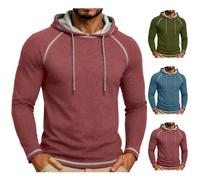 Sweat à capuche à manches longues pour homme Coupe classique, b, XL