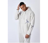 Sweat à Capuche à motif colombes S