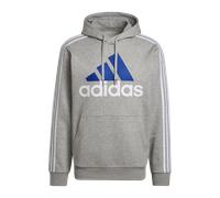 Sweat à capuche adidas Essentials 3S gris bleu blanc M