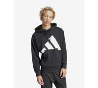 Adidas Sweat à capuche Essentials BIG Logo en French Terry Homme Noir/Blanc XL