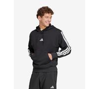 Sweat à capuche adidas Essentials French Terry 3S noir pur blanc - S