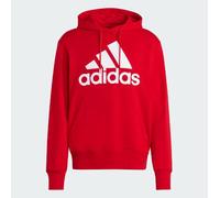 Sweat À Capuche Adidas Homme Essentials French Terry Grand Logo IC9365 Rouge
