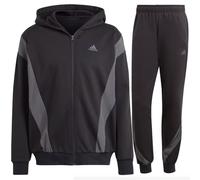 Sweat À Capuche Adidas Homme Sportif D'Hiver Running Salle De Sport Noir Zippé