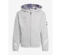 Sweat à capuche adidas Mercedes-AMG Full-Zip gris junior - 128