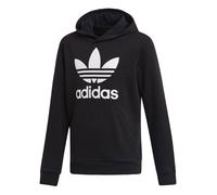 Sweat à capuche - adidas Originals - TREFOIL Junior - Noir - Manches longues - Poche kangourou 9-10 ans