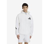 Sweat à capuche adidas Z.N.E. Full Zip blanc pur - XXL