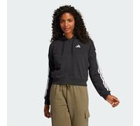 Sweat À Capuche Adidas Zip JE0052 3 STRIPES FT FZ HD Noir Femme