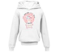 Sweat à Capuche - Adorable - Romy - Blanc - Manches Longues - Col Capuche S