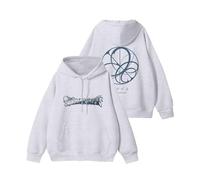 Sweat à capuche Ae Album Armageddon Sweat-shirt de support K-pop Sweat-shirt à capuche Contton Sweat-shirt de style star(B light white,S)