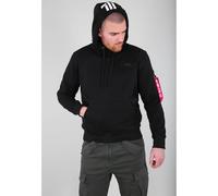 Sweat à capuche Alpha Industries Back Print Noir L