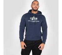 Sweat Ã capuche Alpha Industries Basic Bleu S