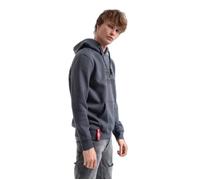 Sweat à capuche Alpha Industries Basic Gris 3XL
