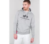 Sweat à capuche Alpha Industries Basic Gris M
