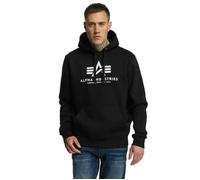 Sweat à Capuche - Alpha Industries - Basic Hoody - Noir - Homme - Manches Longues XL