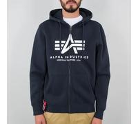Sweat-shirt Basic Zip Hoody Alpha Industries - Rep Blue 3XL