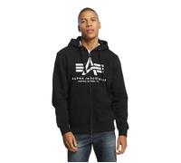 Sweatshirt Basic Zip Hoody Alpha Industries - Black M