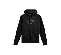 Alpinestars Ageless V3, sweat à capuche M Noir/Gris Noir/Gris