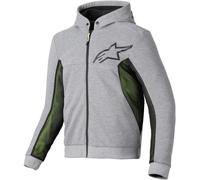 Sweat À Capuche Alpinestars Chrome Air Sport - Gris Mélangé/Noir 420042591