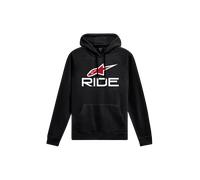Alpinestars Ride Hoodie V3 Sweatshirt Homme Noir/Blanc/Rouge L