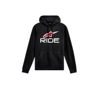 Sweat à Capuche Alpinestars Ride V3 Rouge/Blanc/NoirXXL Rouge,Blanc,Noir