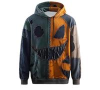 Sweat à Capuche Amusant Halloween Pull à Capuche pour Homme Costume d'halloween Sweat imprimé Italien pour Un Confort élégant et Un Usage Quotidien sans compromis sur la liberté de Mouvement vêtement