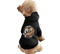 Sweat à Capuche Amusant pour Chien et Chat, Motif Dragons Yin et Yang, Motif Tigre, pour Petits, Moyens et Grands Chiots