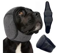 Sweat à Capuche Apaisant pour Chiens - Tour d'oreille Anti-Tremblement sans Secousses, Soulagement de l'anxiété et Protection Contre Le Bruit, Coquilles d'oreilles Étanches pour Animaux