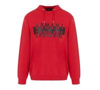 Sweat à capuche - ARMANI EXCHANGE - EA7 Emporio Armani - Rouge - Manches longues - Cordon de serrage XXL