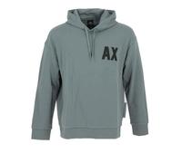 Sweat à capuche Armani Exchange - Réf. 6RZMKF-ZJ1ZZ-1988. Couleur : Gris. Détails. - Coupe droite. - Manches longues. - Design à M