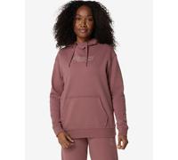 Sweat à capuche ASICS Sweat Full Logo rose foncé pour femme - L