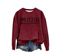 Sweat à capuche avec citation inspirante « God Is Writing Your Story Stop Trying To Steal The Pen » pour femme, bordeaux, L