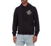 DIESEL Sweat-shirt noir / blanc, Taille S