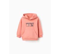 Sweat À Capuche Avec Imprimé Abstract Friends Orange 12/18M(74/81)