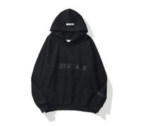 Sweat à capuche avec inscription « You must be Born Again » - Pull hip-hop urbain pour homme, Noir , S