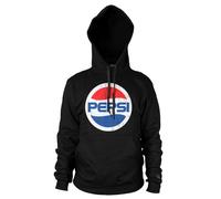 Sweat À Capuche Avec Logo Globe Pepsi Lavé Officiellement Licencié