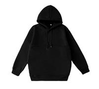 Sweat à Capuche avec Poche pour Chat et Pochette Kangourou Pull de Transport pour Chats et Chien Manches Longues pour Les Amoureux des Animaux domestiques (Noir, M)