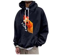 Sweat a Capuche Basique Homme Hoodie V Rouge Gros Club Meilleur Vrai Creme Coloré Châle Peluche Doublure Bretons Bucheron Anglais New Africain Graffiti Mélangé
