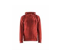 Sweat à capuche BLAKLADER Imprimé 3D T.XL - ROUGE BRIQUE - 353011585909-XL
