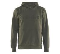 Sweat à capuche Blaklader vert forêt taille XL tour de poitrine 110 cm