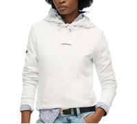 Sweat à Capuche Blanc Femme Superdry Plain Hood XL